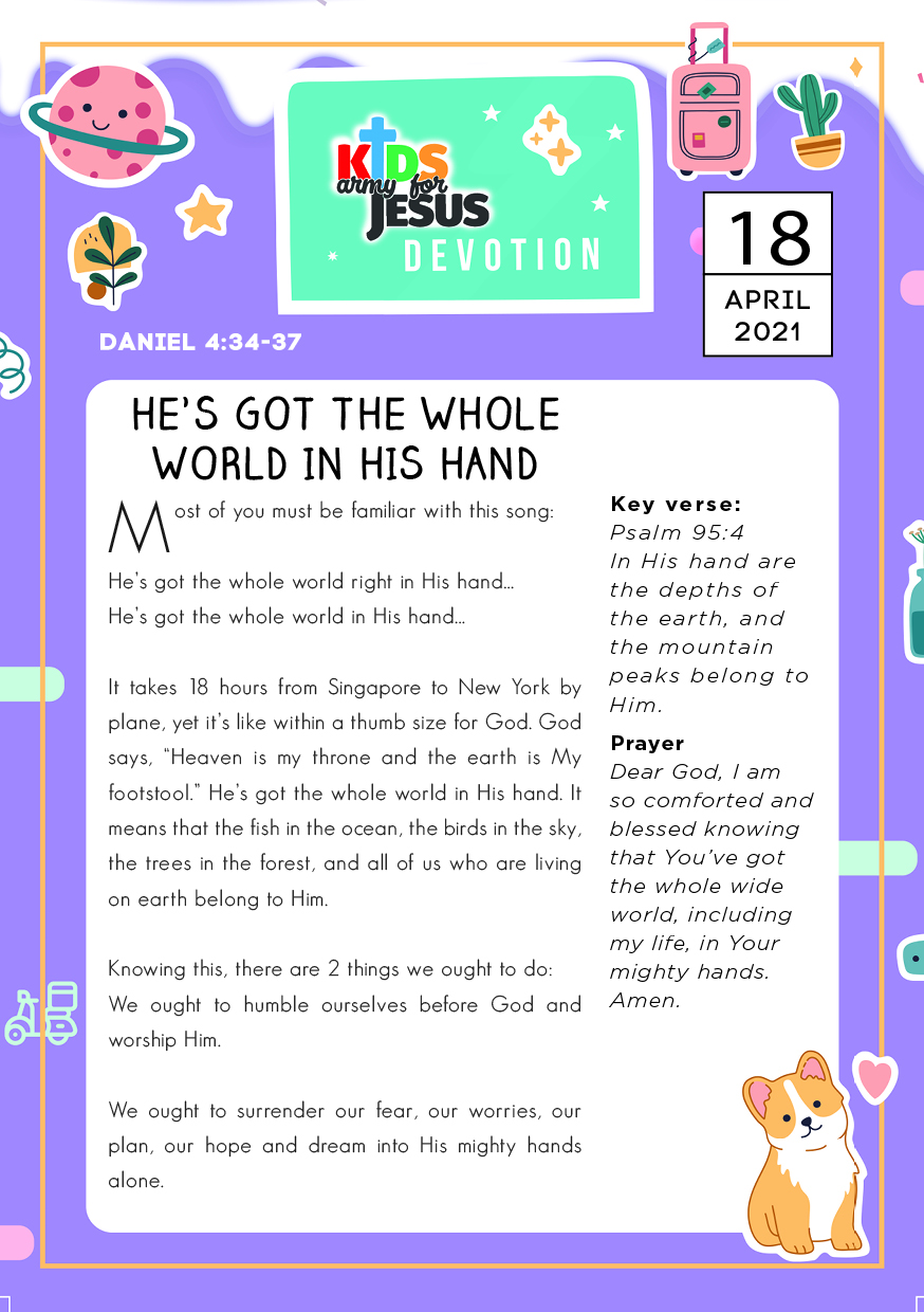 Kids Devotion Kids devotion