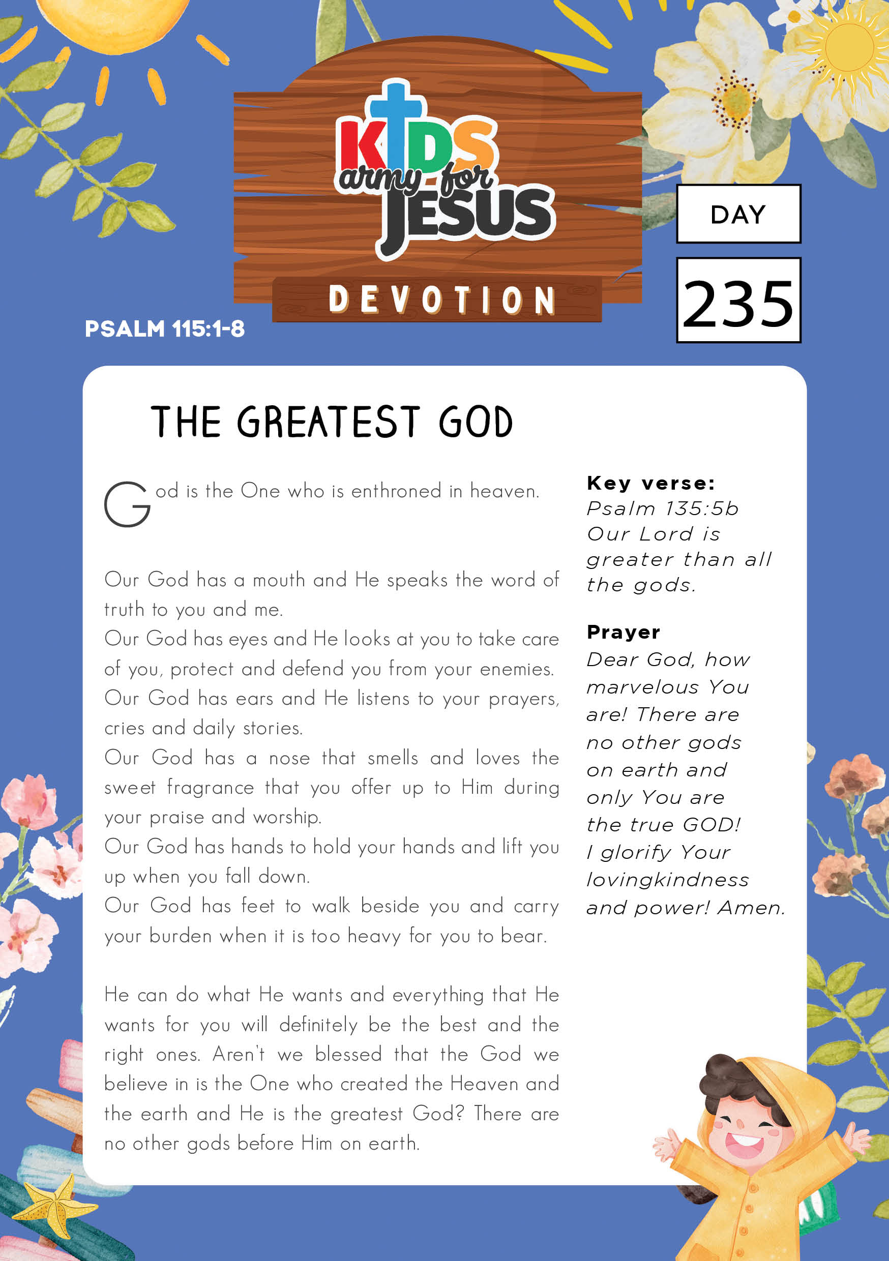 Kids Devotion